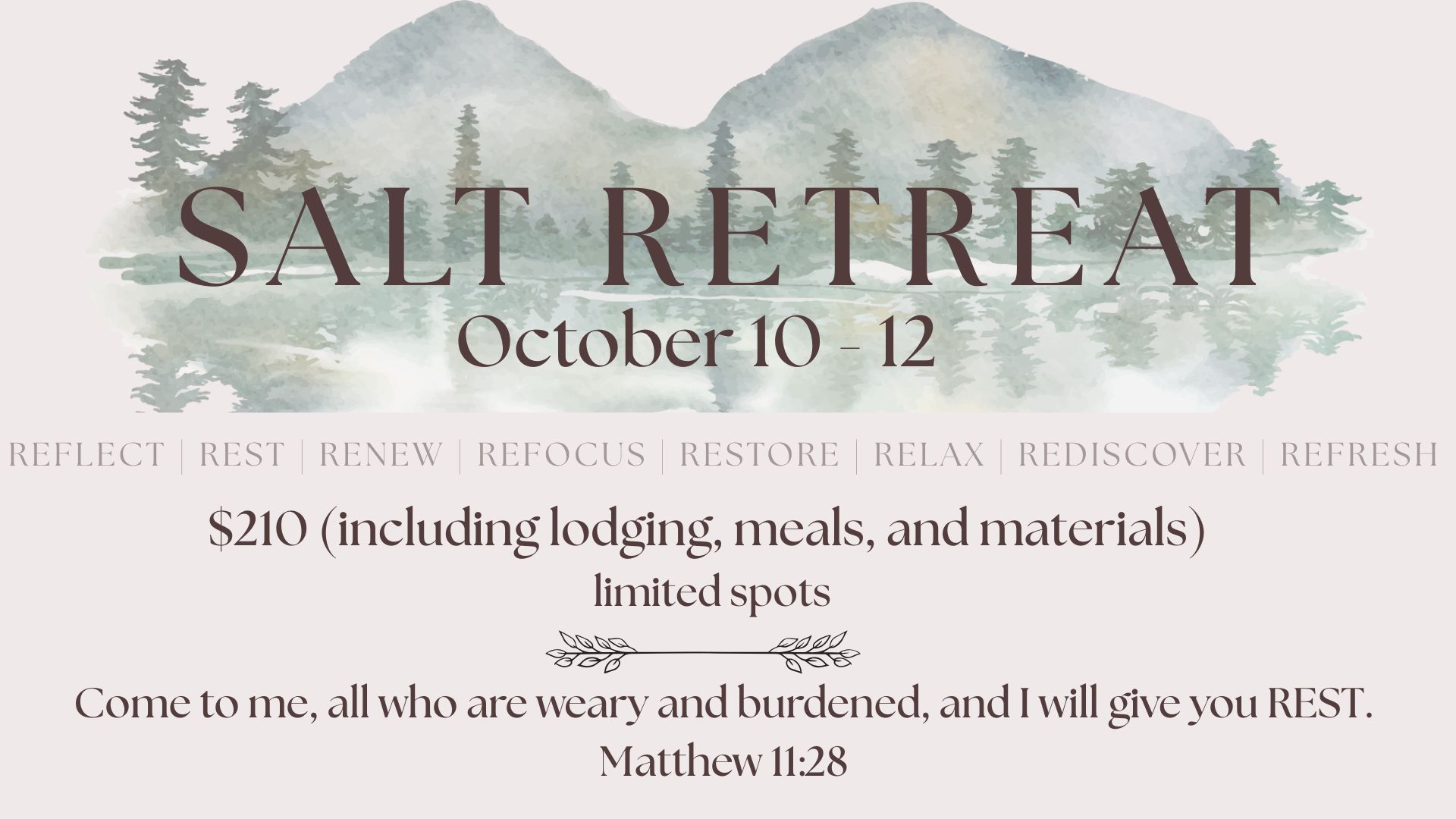 Salt Retreat