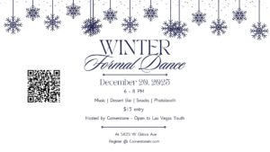 Copy Of White And Navy Retro Winter Festival Flyer