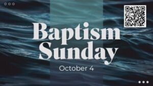 Spring Baptism April 12 1