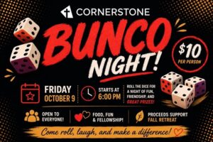 Bunco Night Community Event Poster Medium